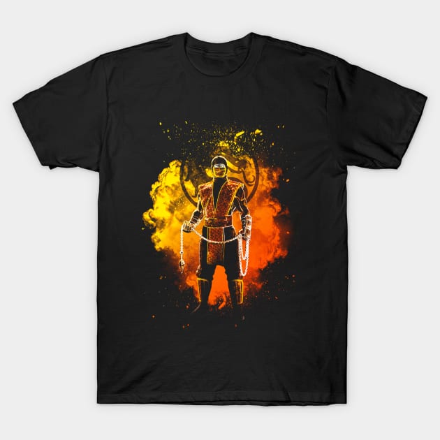 Soul of the Fire ninja T-Shirt by Donnie